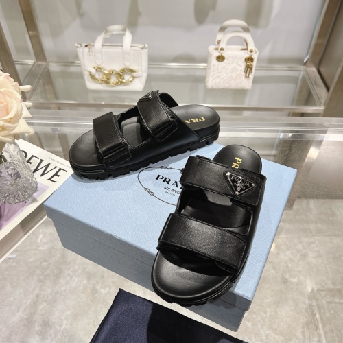 Replica Prada Slippers For Women #1216767 $92.00 USD for Wholesale