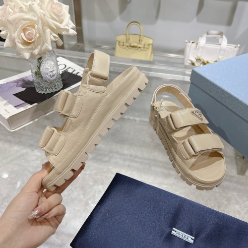 Replica Prada Sandal For Women #1216773 $92.00 USD for Wholesale