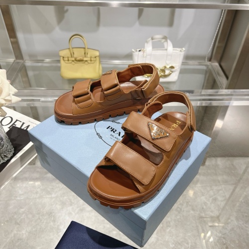 Replica Prada Sandal For Women #1216774 $92.00 USD for Wholesale