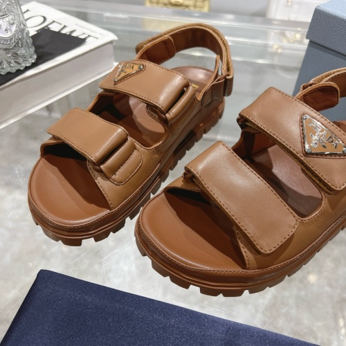 Replica Prada Sandal For Women #1216774 $92.00 USD for Wholesale