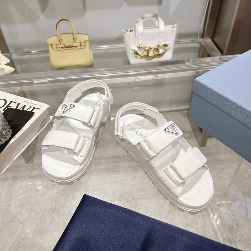 Replica Prada Sandal For Women #1216775 $92.00 USD for Wholesale