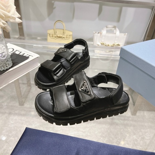 Wholesale Prada Sandal For Women #1216776 $92.00 USD, Wholesale Quality Replica Prada Sandal