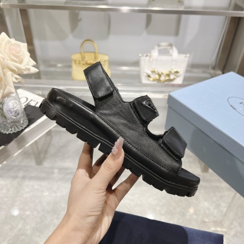 Replica Prada Sandal For Women #1216776 $92.00 USD for Wholesale