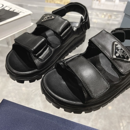 Replica Prada Sandal For Women #1216776 $92.00 USD for Wholesale