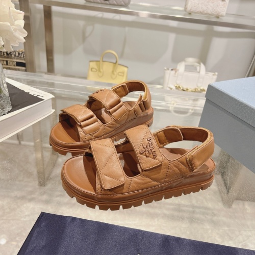 Wholesale Prada Sandal For Women #1216785 $92.00 USD, Wholesale Quality Replica Prada Sandal