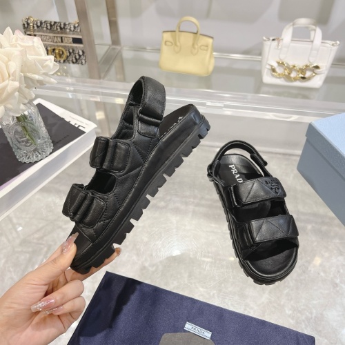 Replica Prada Sandal For Women #1216787 $92.00 USD for Wholesale