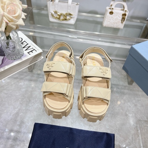 Replica Prada Sandal For Women #1216789 $100.00 USD for Wholesale