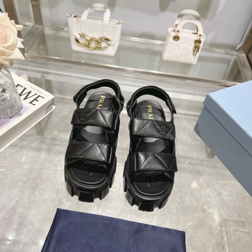 Replica Prada Sandal For Women #1216790 $100.00 USD for Wholesale