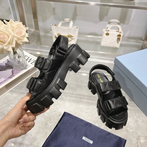 Replica Prada Sandal For Women #1216790 $100.00 USD for Wholesale