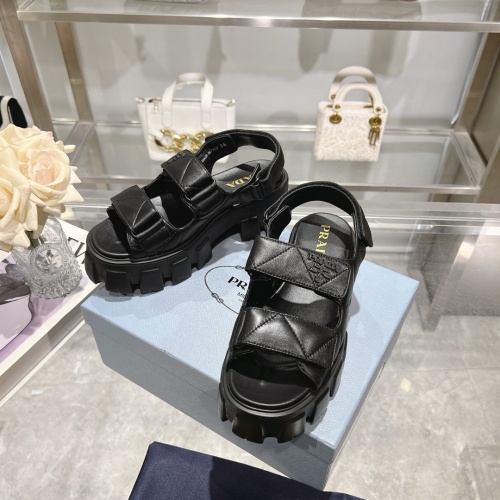 Replica Prada Sandal For Women #1216790 $100.00 USD for Wholesale