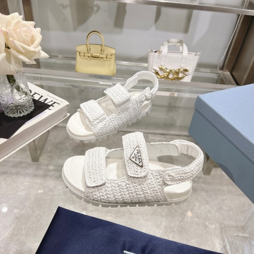 Wholesale Prada Sandal For Women #1216797 $105.00 USD, Wholesale Quality Replica Prada Sandal