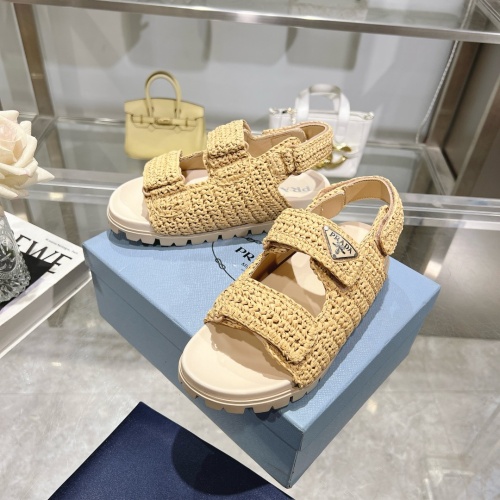 Replica Prada Sandal For Women #1216798 $105.00 USD for Wholesale