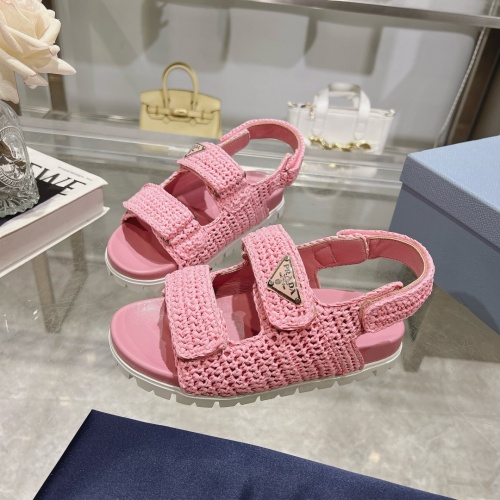 Wholesale Prada Sandal For Women #1216799 $105.00 USD, Wholesale Quality Replica Prada Sandal