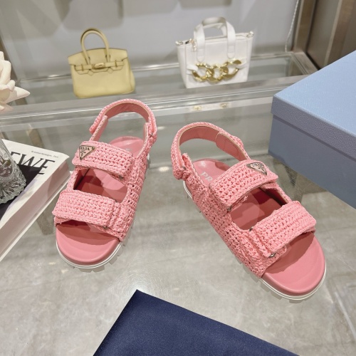 Replica Prada Sandal For Women #1216799 $105.00 USD for Wholesale