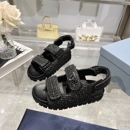 Wholesale Prada Sandal For Women #1216801 $105.00 USD, Wholesale Quality Replica Prada Sandal