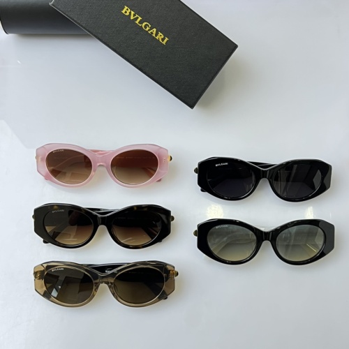 Replica Bvlgari AAA Quality Sunglasses #1216833 $60.00 USD for Wholesale