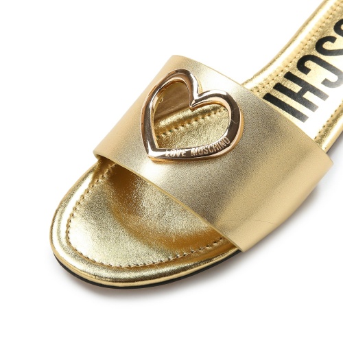 Replica Moschino Slippers For Women #1216847 $80.00 USD for Wholesale