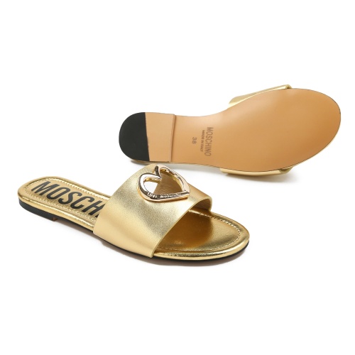 Replica Moschino Slippers For Women #1216847 $80.00 USD for Wholesale