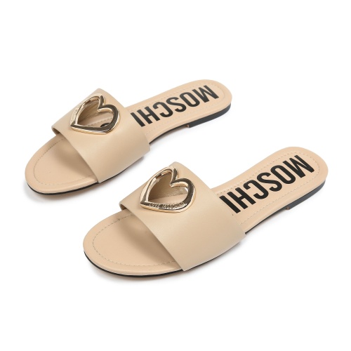 Wholesale Moschino Slippers For Women #1216848 $80.00 USD, Wholesale Quality Replica Moschino Slippers