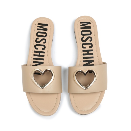 Replica Moschino Slippers For Women #1216848 $80.00 USD for Wholesale