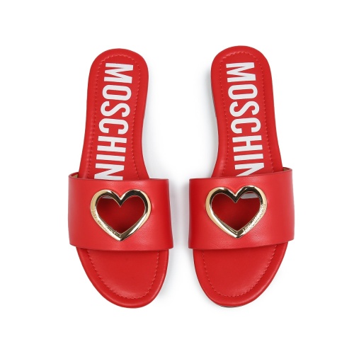 Replica Moschino Slippers For Women #1216855 $80.00 USD for Wholesale