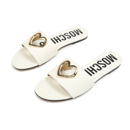 Wholesale Moschino Slippers For Women #1216864 $80.00 USD, Wholesale Quality Replica Moschino Slippers