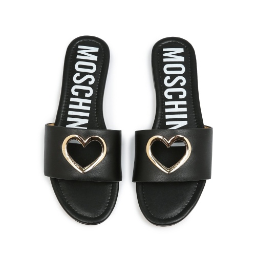 Replica Moschino Slippers For Women #1216865 $80.00 USD for Wholesale