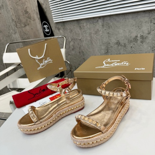 Wholesale Christian Louboutin Sandal For Women #1216881 $98.00 USD, Wholesale Quality Replica Christian Louboutin Sandal