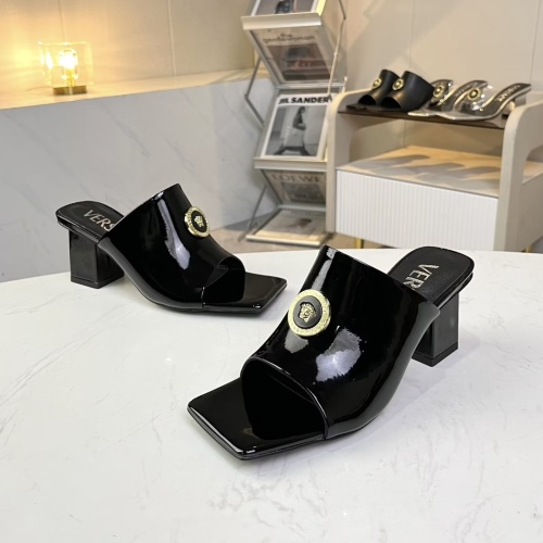 Wholesale Versace Slippers For Women #1216925 $82.00 USD, Wholesale Quality Replica Versace Slippers