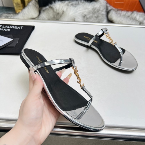 Replica Yves Saint Laurent YSL Slippers For Women #1216927 $82.00 USD for Wholesale