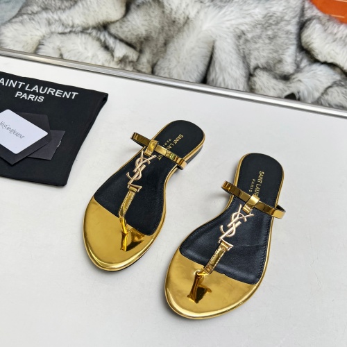 Wholesale Yves Saint Laurent YSL Slippers For Women #1216928 $82.00 USD, Wholesale Quality Replica Yves Saint Laurent YSL Slippers