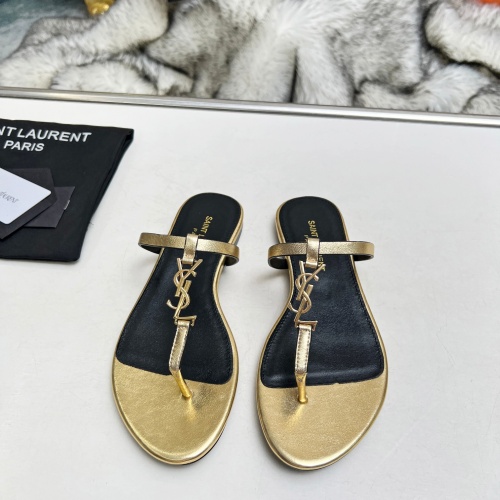 Wholesale Yves Saint Laurent YSL Slippers For Women #1216930 $82.00 USD, Wholesale Quality Replica Yves Saint Laurent YSL Slippers