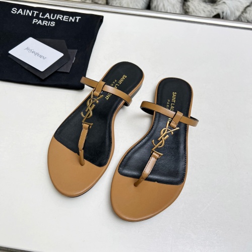 Wholesale Yves Saint Laurent YSL Slippers For Women #1216931 $82.00 USD, Wholesale Quality Replica Yves Saint Laurent YSL Slippers