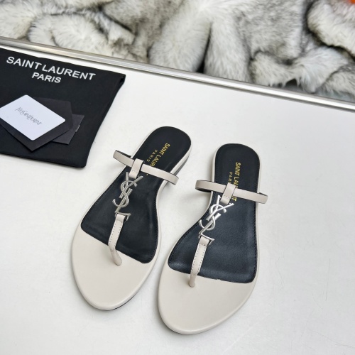 Wholesale Yves Saint Laurent YSL Slippers For Women #1216944 $82.00 USD, Wholesale Quality Replica Yves Saint Laurent YSL Slippers