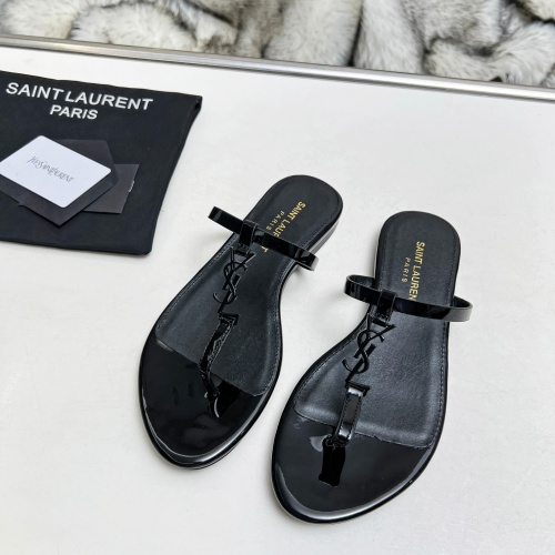 Wholesale Yves Saint Laurent YSL Slippers For Women #1216949 $82.00 USD, Wholesale Quality Replica Yves Saint Laurent YSL Slippers