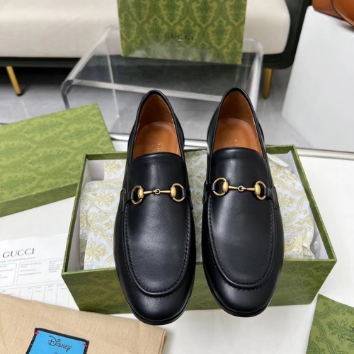 Replica Gucci Oxfords Shoes For Women #1216978 $85.00 USD for Wholesale