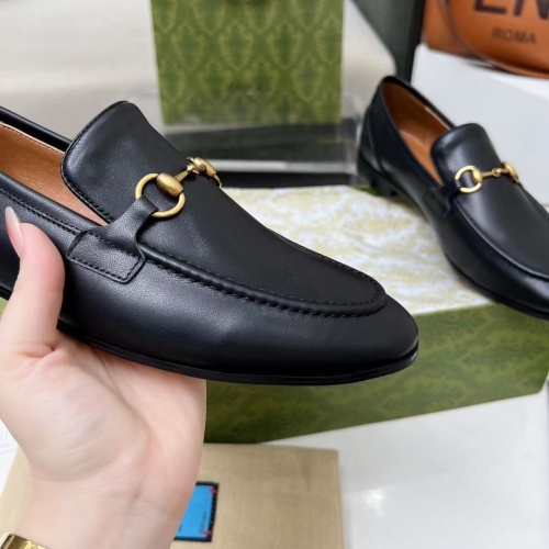 Replica Gucci Oxfords Shoes For Women #1216978 $85.00 USD for Wholesale