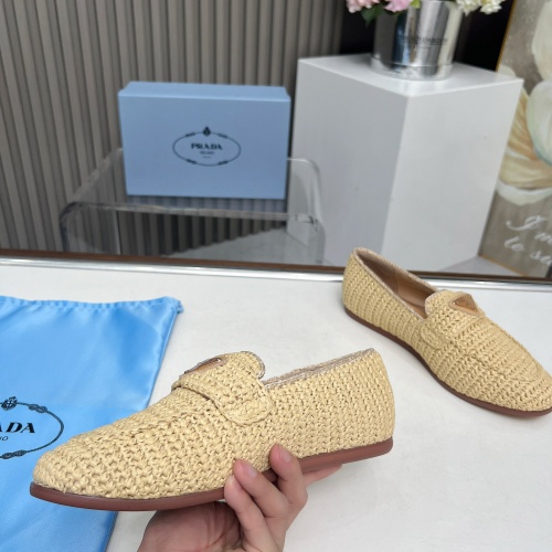 Replica Prada Flat Shoes For Women #1216980 $102.00 USD for Wholesale