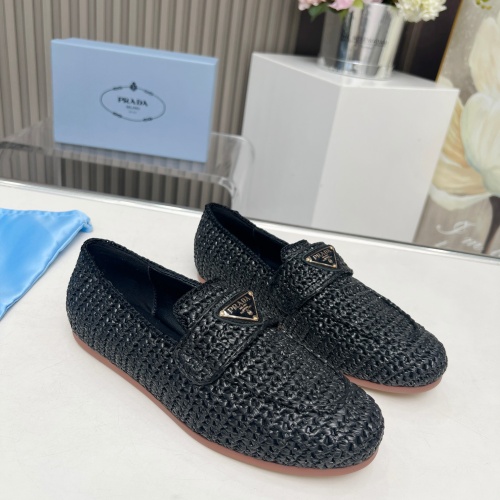 Wholesale Prada Flat Shoes For Women #1216981 $102.00 USD, Wholesale Quality Replica Prada Flat Shoes