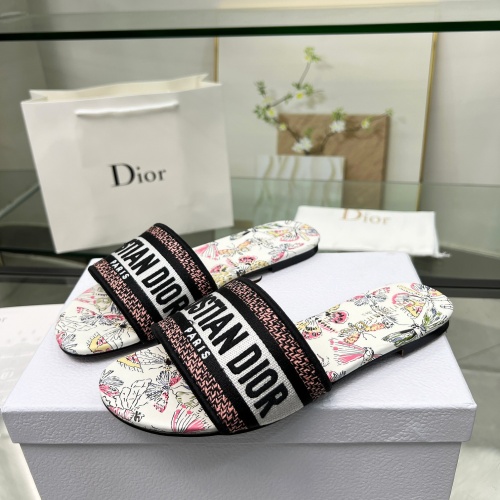 Wholesale Christian Dior Slippers For Women #1216985 $72.00 USD, Wholesale Quality Replica Christian Dior Slippers