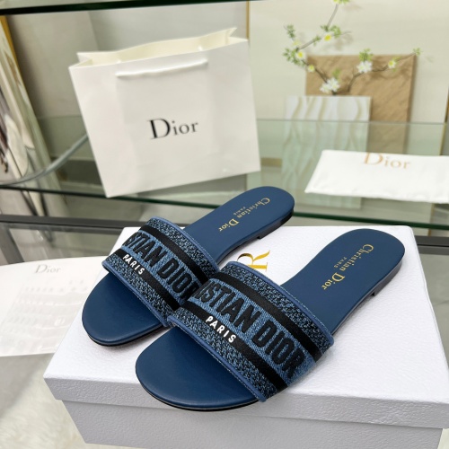 Wholesale Christian Dior Slippers For Women #1216987 $72.00 USD, Wholesale Quality Replica Christian Dior Slippers