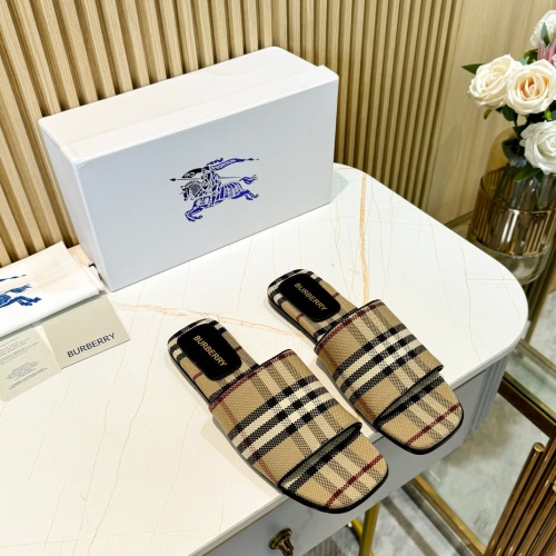 Wholesale Burberry Slippers For Women #1217001 $85.00 USD, Wholesale Quality Replica Burberry Slippers