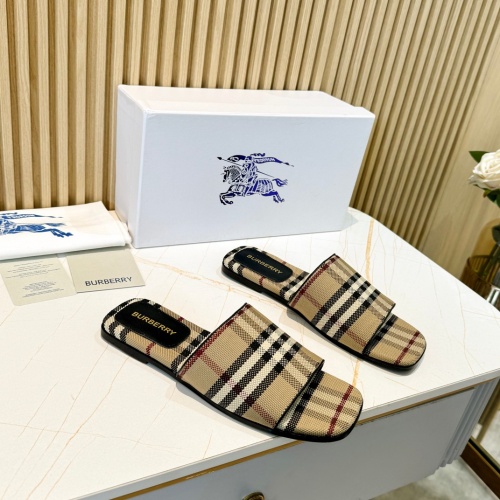 Replica Burberry Slippers For Women #1217001 $85.00 USD for Wholesale