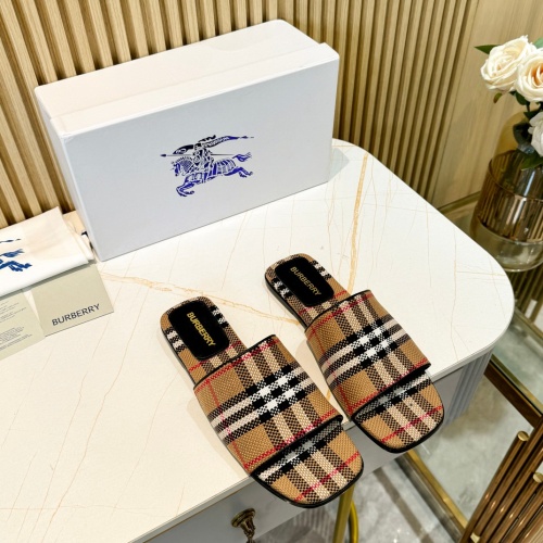 Wholesale Burberry Slippers For Women #1217002 $85.00 USD, Wholesale Quality Replica Burberry Slippers