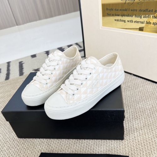 Wholesale Prada Casual Shoes For Women #1217006 $85.00 USD, Wholesale Quality Replica Prada Casual Shoes