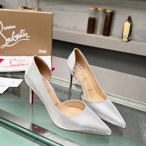 Replica Christian Louboutin High-heeled shoes For Women #1217063 $102.00 USD for Wholesale