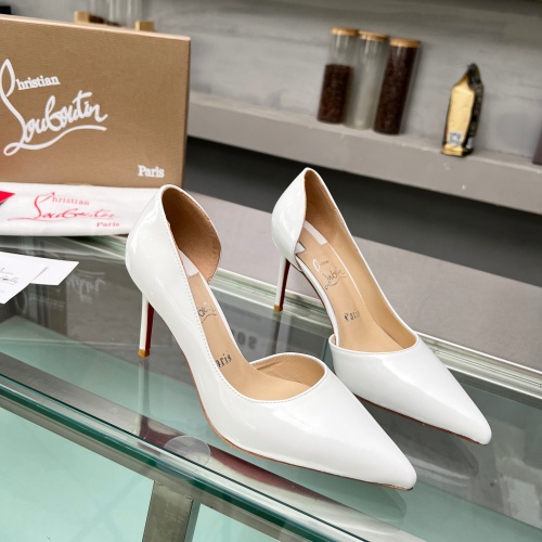 Replica Christian Louboutin High-heeled shoes For Women #1217066 $102.00 USD for Wholesale