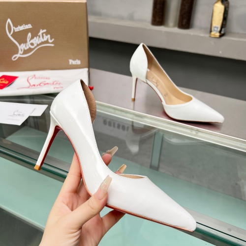 Replica Christian Louboutin High-heeled shoes For Women #1217066 $102.00 USD for Wholesale