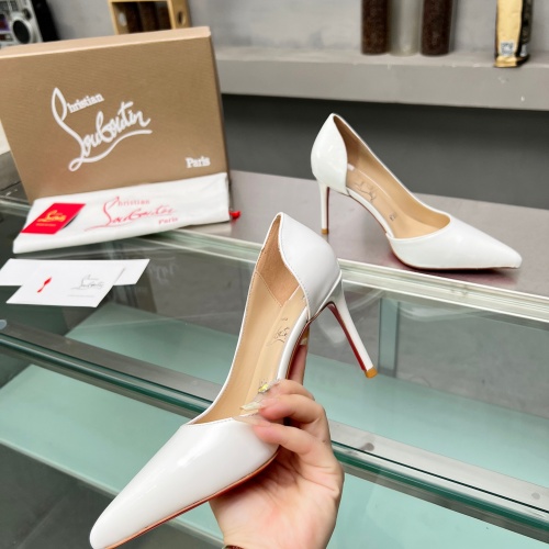 Replica Christian Louboutin High-heeled shoes For Women #1217066 $102.00 USD for Wholesale