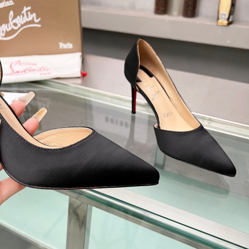 Replica Christian Louboutin High-heeled shoes For Women #1217069 $102.00 USD for Wholesale